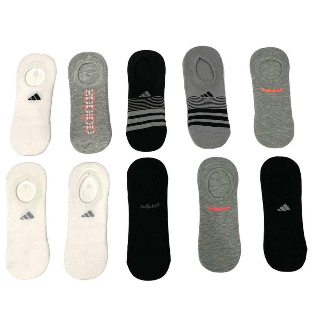 Adidas Womens No show sneaker socks 10pairs brand new